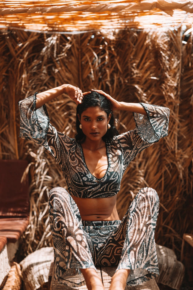 Five p.m. | Night Tullip Cover-Up Set