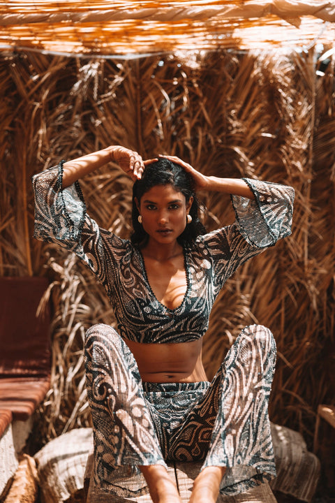 Five p.m. | Night Tullip Cover-Up Set