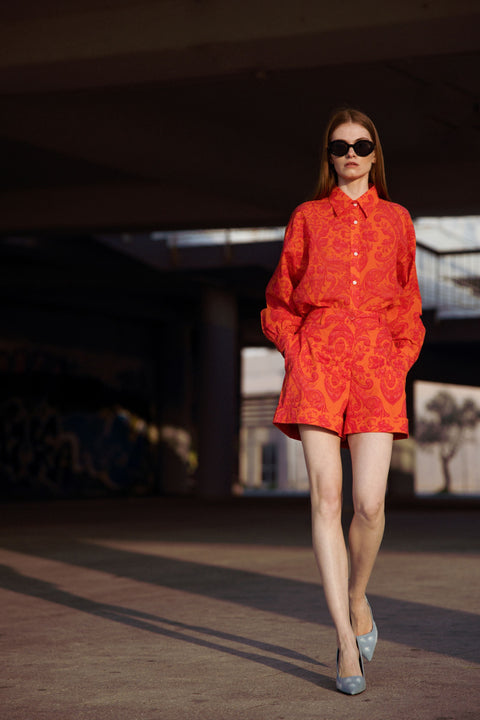 Five p.m. | Paros Cotton Shirt pink