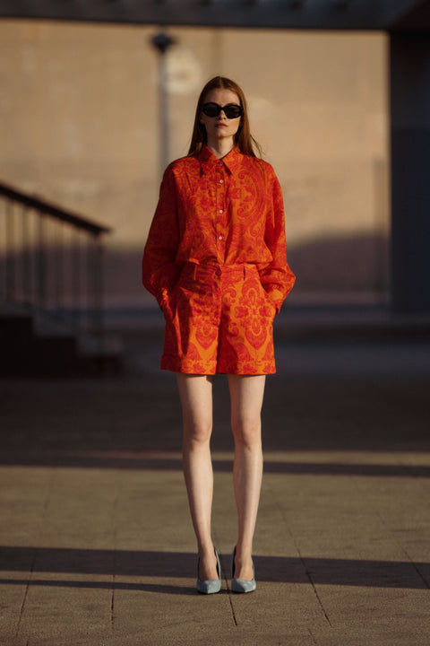 Five p.m. | Paros Cotton Shirt pink