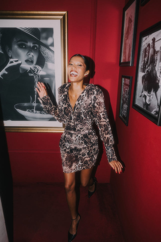 Five p.m. | Jungle Mini dress