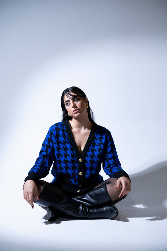 Five p.m. | Exclusive Cardigan Blue