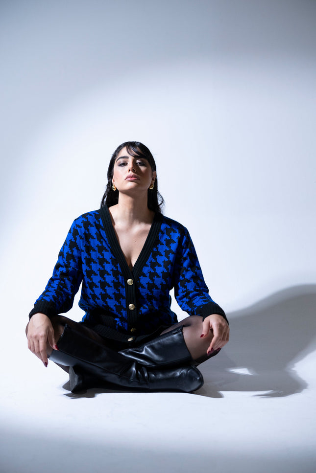 Five p.m. | Exclusive Cardigan Blue