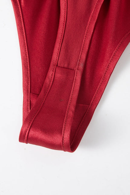 Soft Strokes Silk | Ruby Float T-String Panties