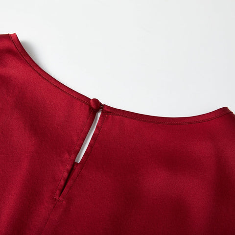 Soft Strokes Silk | Sleeveless Cropped Blouse Denna