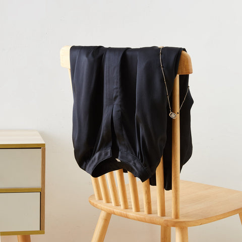 Soft Strokes Silk | Long Sleeve Y-neck Eshonai Blouse