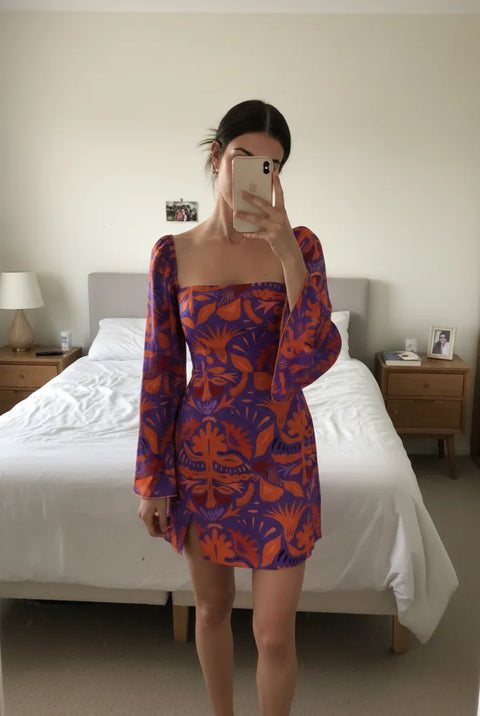 Movom | Mauve Mini dress
