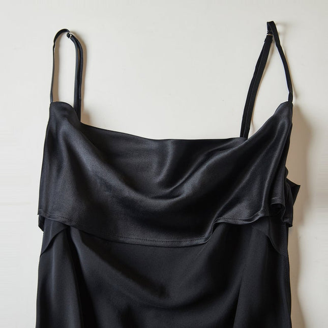 Soft Strokes Silk | Rebirth of Venus Slip Midi Dress
