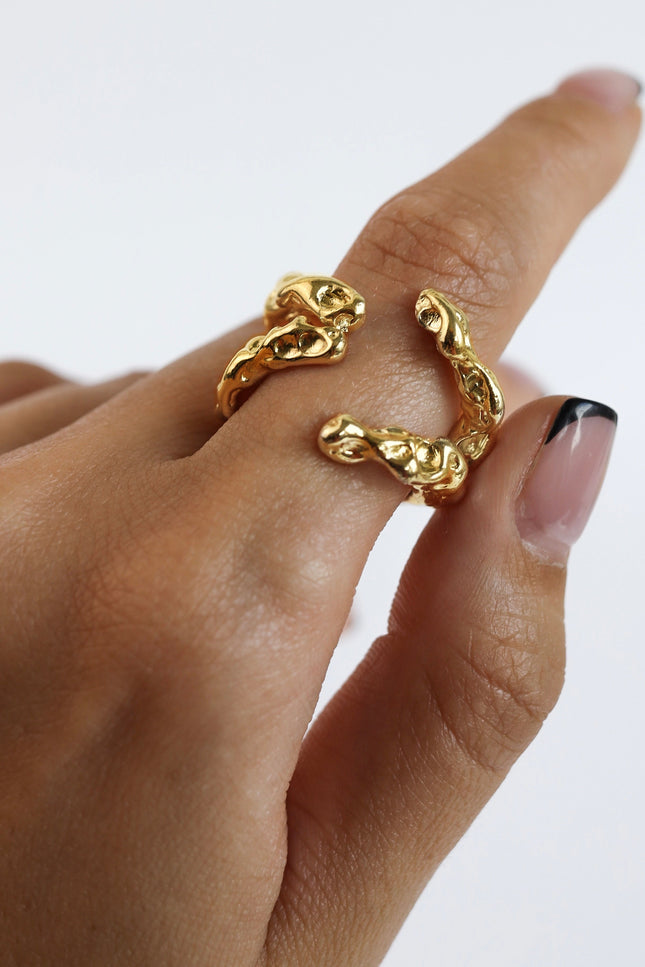 SIMA GINA | Ring 'Lavawave'