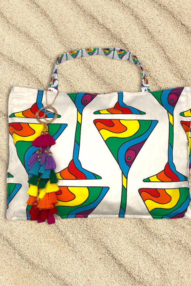 Julia Clancey I Martini Reversible Tote Bag