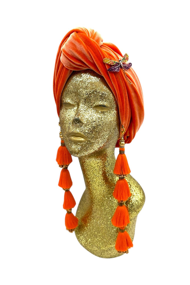Julia Clancey I Jaffa Dragonfly Dorado Turban
