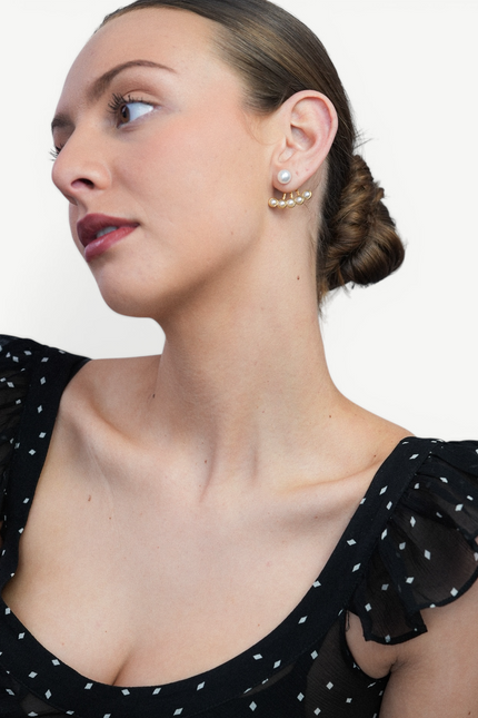 Miss Cecilia | Moonrise Fan Earrings