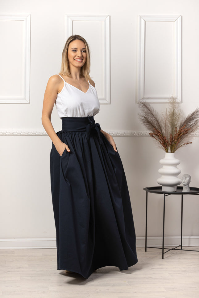 Full Length Skirt with Pockets - from Nikka Place | Effortless fashion for easy living
