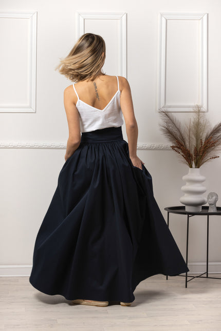 Full Length Skirt with Pockets - from Nikka Place | Effortless fashion for easy living