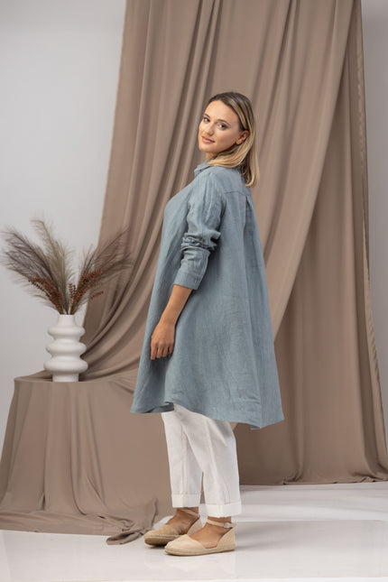 Must-Have Linen Tunic - from Nikka Place | Effortless fashion for easy living
