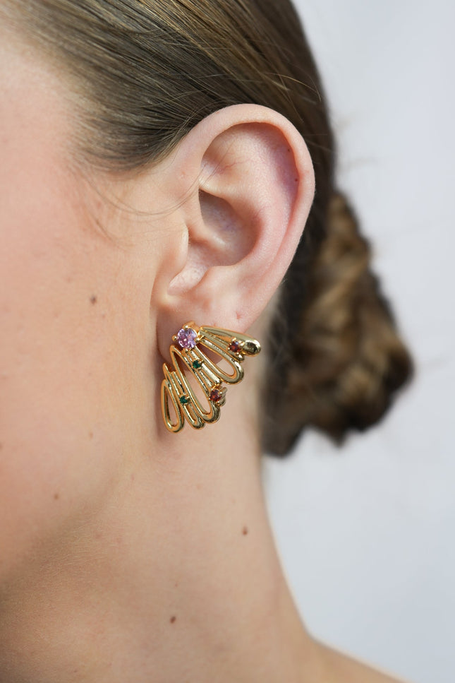 Miss Cecilia | Aurora Wing Earrings