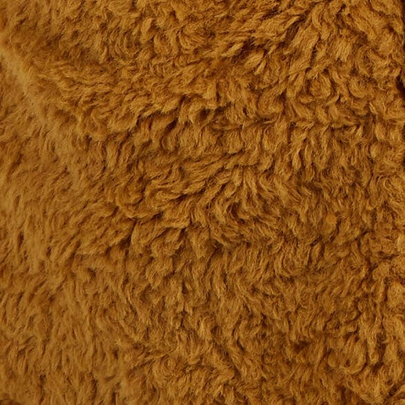 Louche Aldora Coat - Mustard - Fabric & Print Detail