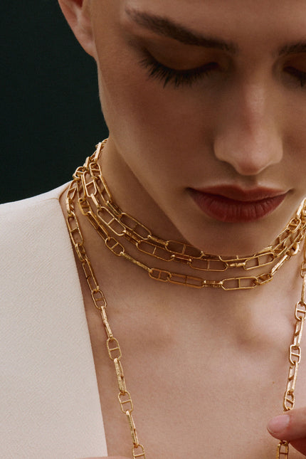 A Perfect Nomad | XL RAW ESSENCE LINK NECKLACE