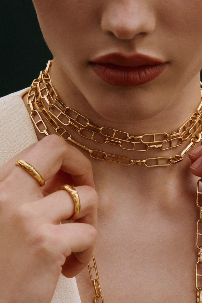 A Perfect Nomad | XL RAW ESSENCE LINK NECKLACE