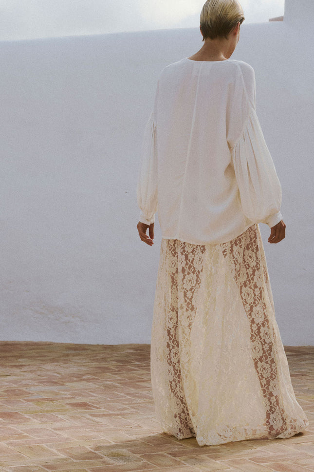 A Perfect Nomad | Lace Slip Skirt