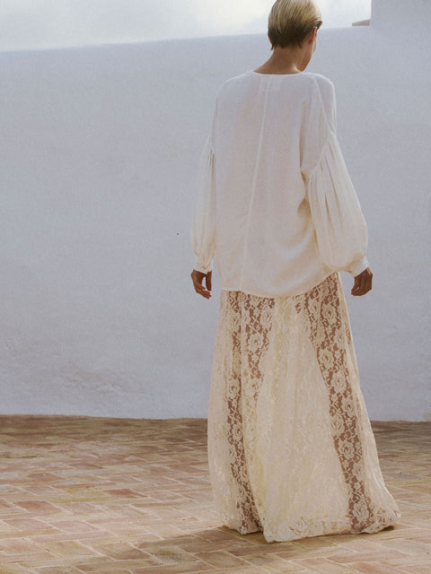 A Perfect Nomad | Lace Slip Skirt