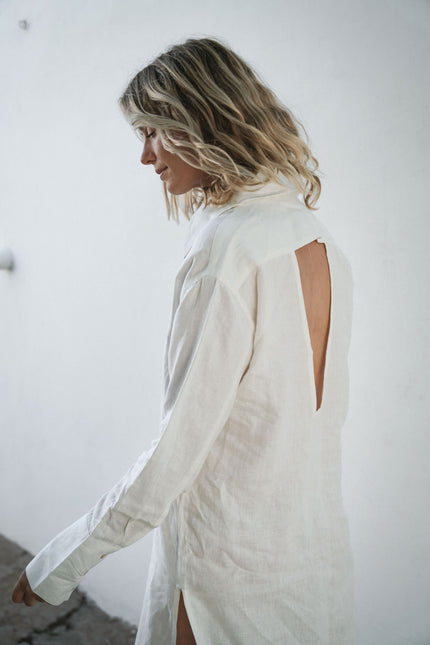 A Perfect Nomad | Sukienka maxi Evolve lniana