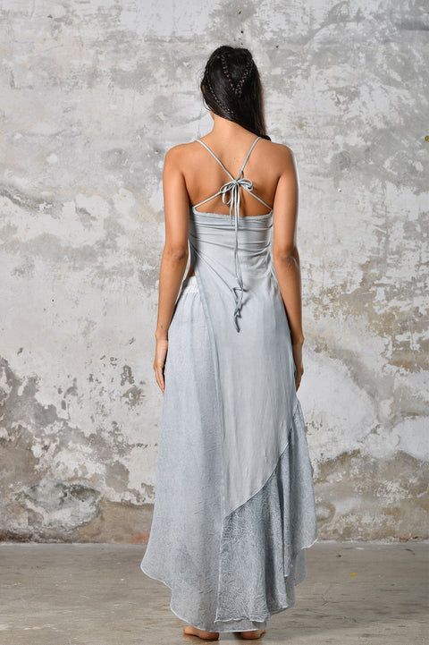 Zhenabia | Aria Blouse in Baby Blue