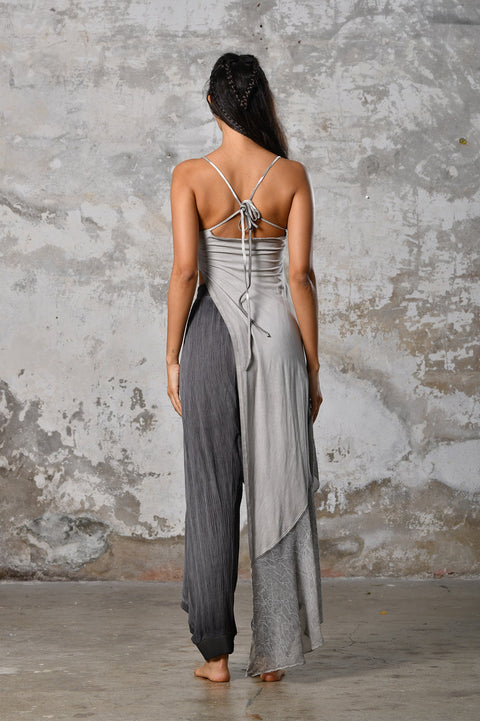 Zhenabia | Aria Blouse in Light Gray