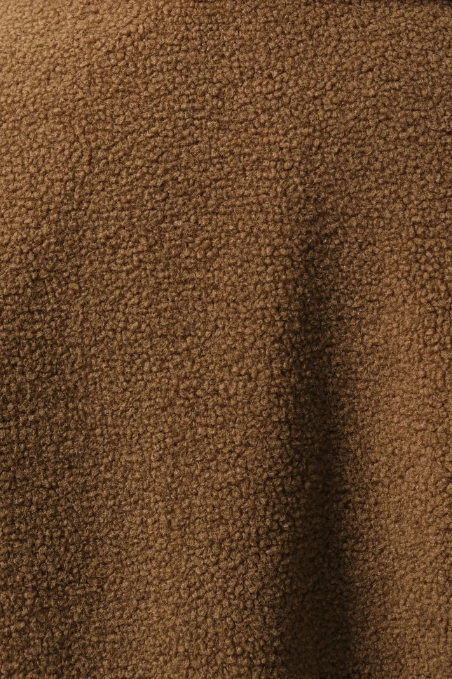 Cathel Borg Longline Waistcoat - Nutmeg - Detail 5