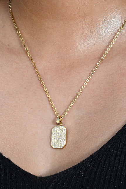 Arvino | Crystal Bullion Finery Necklace