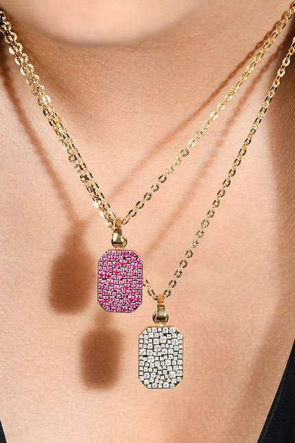 Arvino | Crystal Bullion Finery Necklace