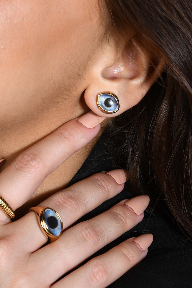 Arvino | Evil Eye Protector Studs