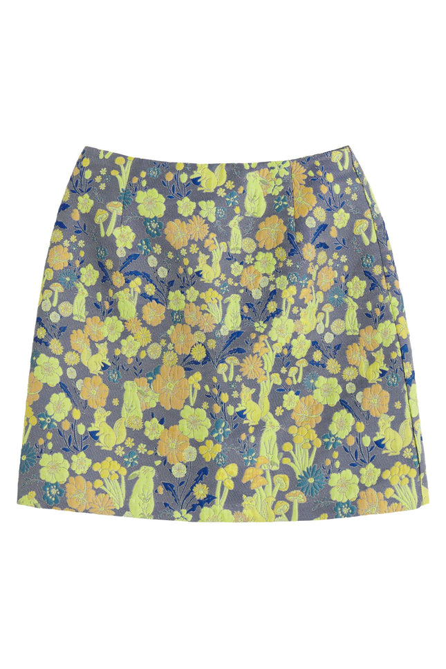 Louche London | Aubin Fairytale Jacquard Mini Skirt