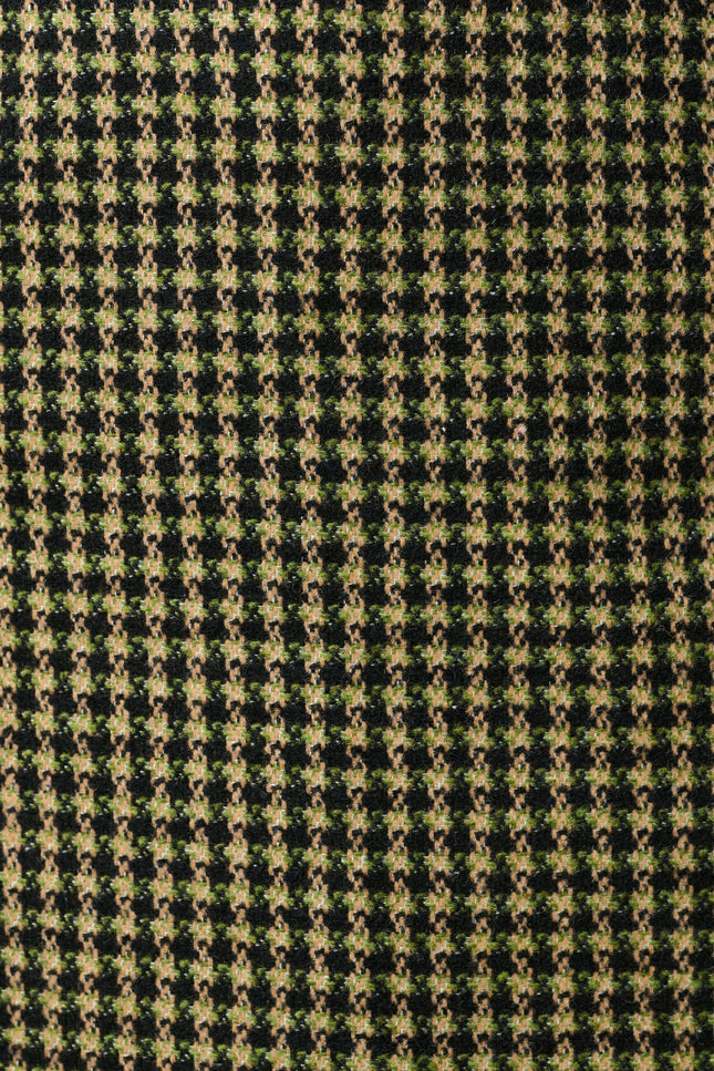 Aubin Burray A-Line Check Skirt - Fern - Detail 3
