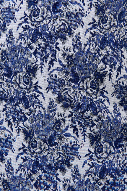 Dryden Wedgewood Jacquard Short Coat - Detail 5