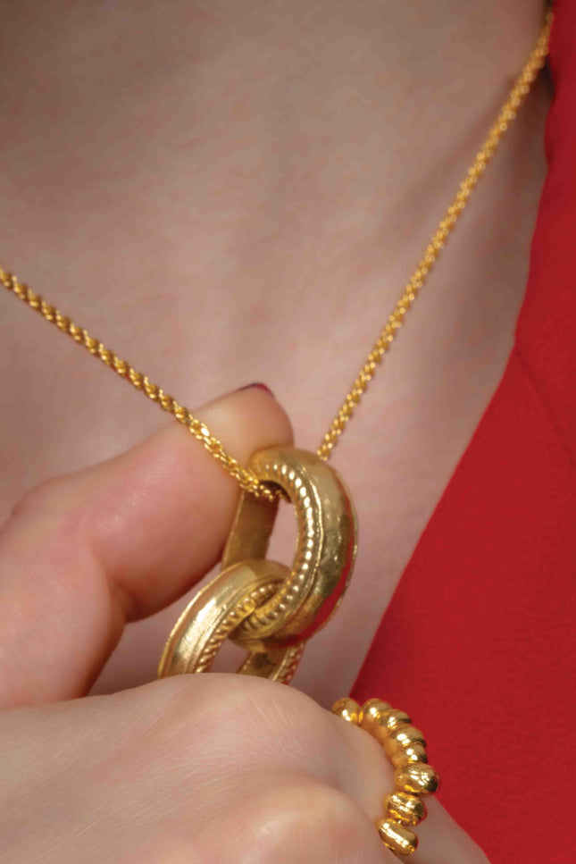Arvino | Twisted Rope Interloop Pendant