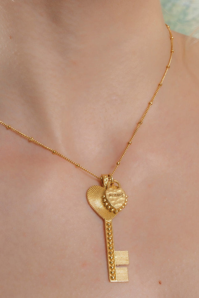 Arvino | Key to the Unraveled Engravable Necklace