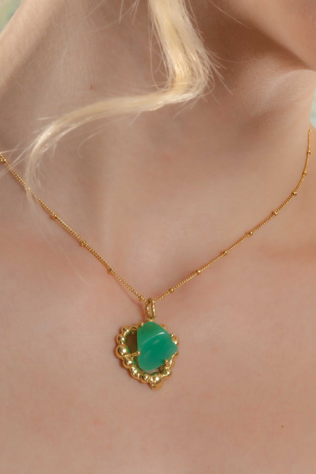 Arvino | Chrysoprase Enchanter Necklace