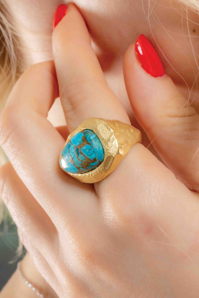 Arvino | Turquoise Tide Ring