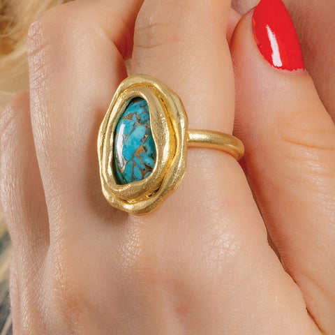 Arvino | Turquoise Ocean Ring