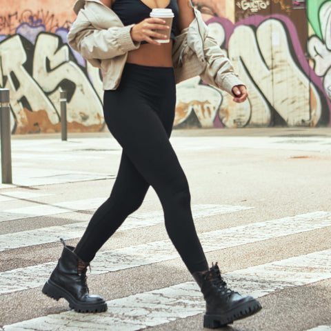 RUBISNACKS Barcelona | Leginsy Aglaïa czarne