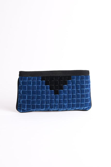 Bolso Alhena pirámide azul frontal