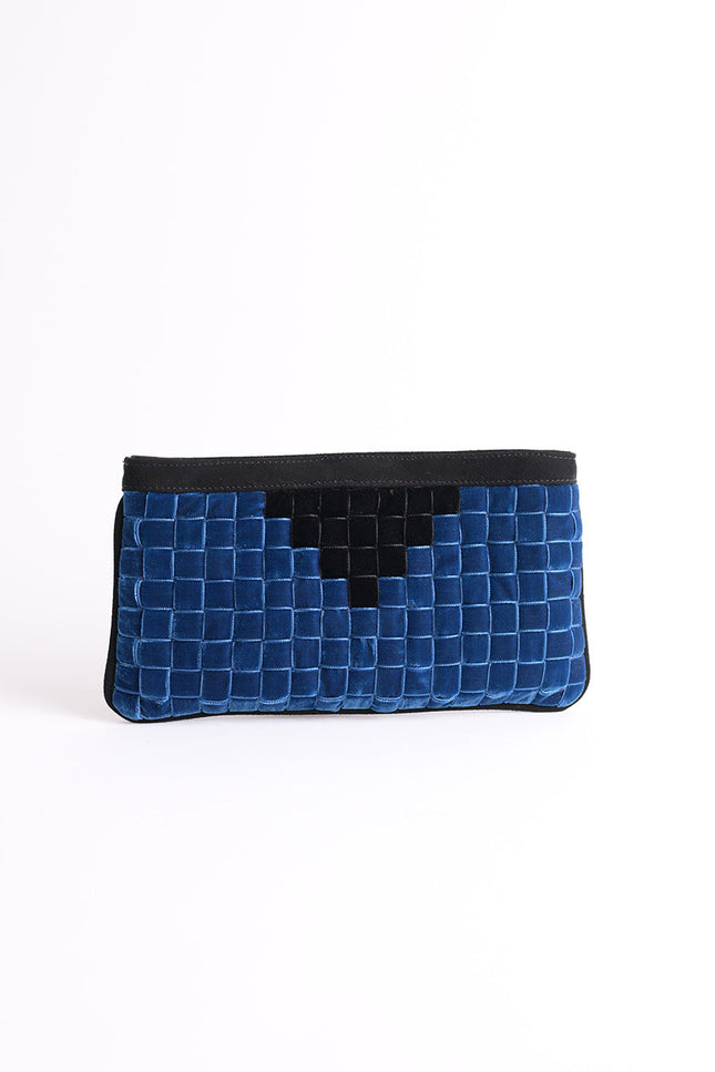 Bolso Alhena pirámide azul frontal