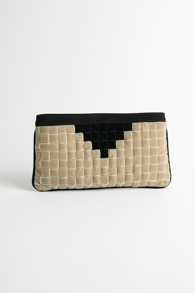 Bolso Alhena pirámide marfil