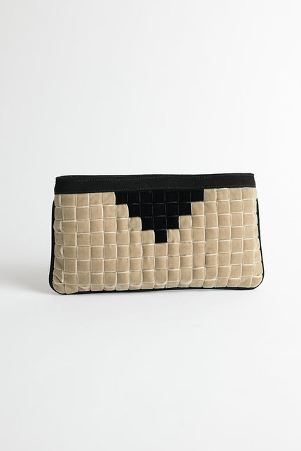 Bolso Alhena pirámide marfil