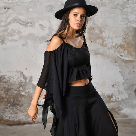 Zhenabia | VENUS Blouse in Black