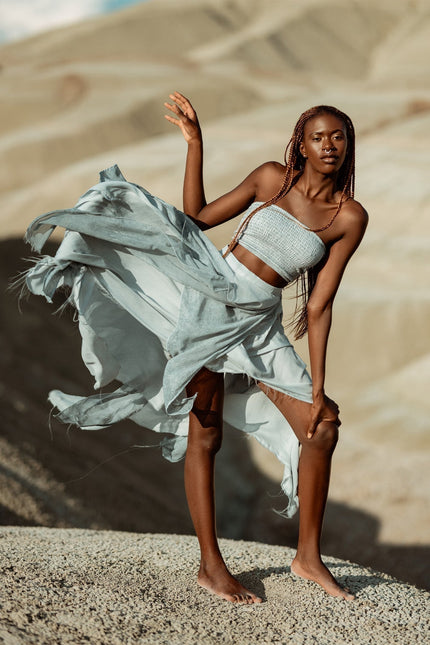 Zhenabia | HENA Body in Baby Blue