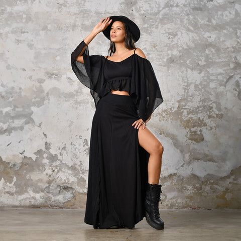 Zhenabia | VENUS Blouse in Black