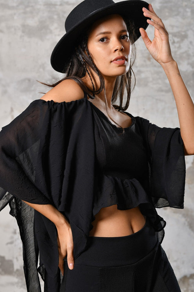 Zhenabia | VENUS Blouse in Black
