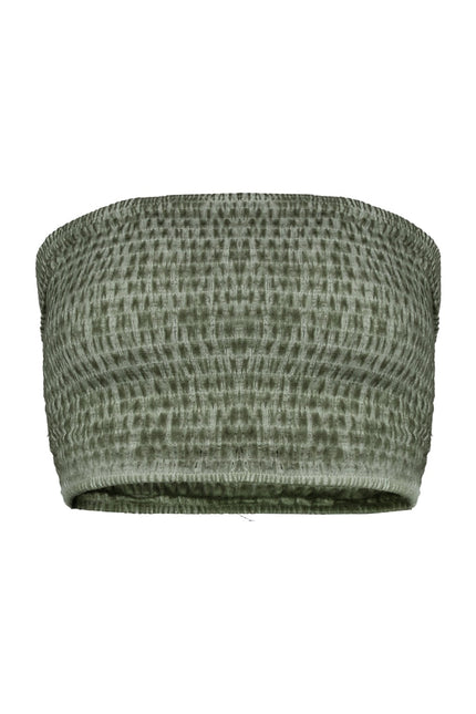 Zhenabia | HENA Body in Khaki Green